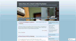 Desktop Screenshot of drskhanmd.com